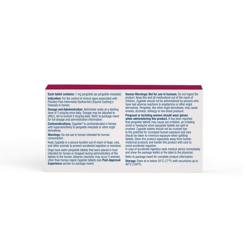 Zygolide (pergolide tablets) 1 mg
