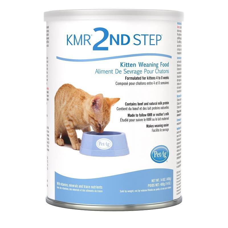 PetAg KMR Healthy Development Cat and Kitten Weaning Food Powder, 14 oz.
