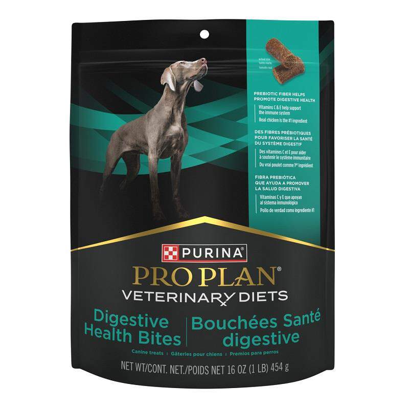 Purina Pro Plan Veterinary Diets Digestive Health Bites Dog Treat Chews, 16 oz