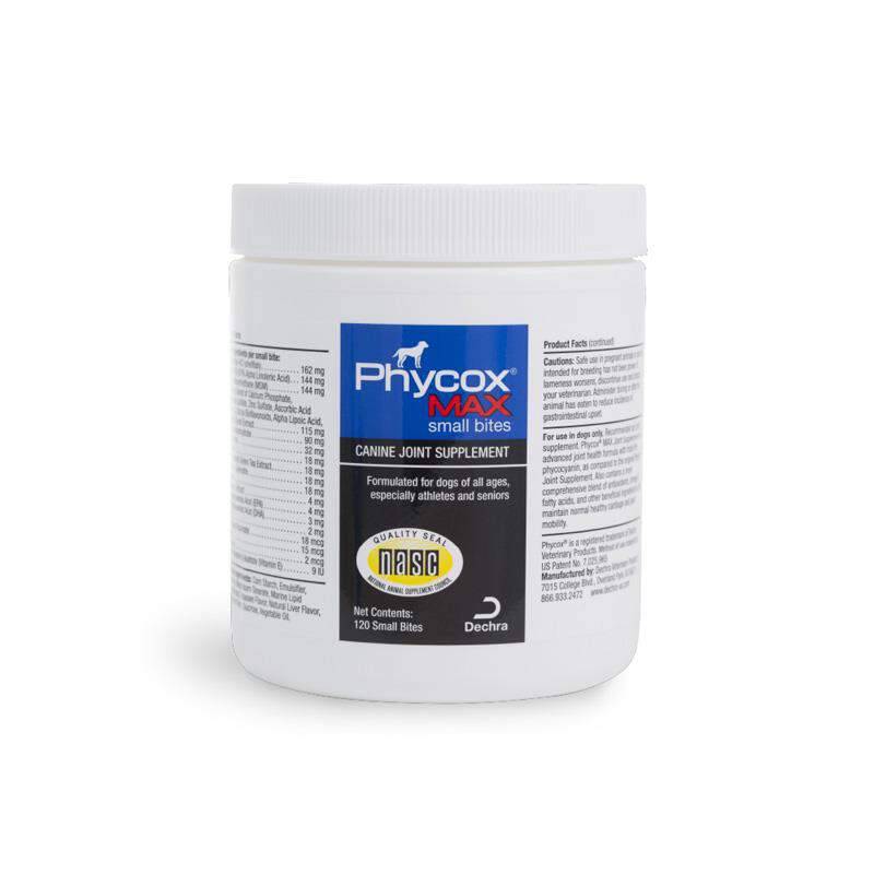 Phycox Max Small Bites Canine Joint Supplement, 120 ct