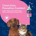 NaturVet Ear Wash w/Tea Tree Oil (Aloe & Baby Powder Scent)