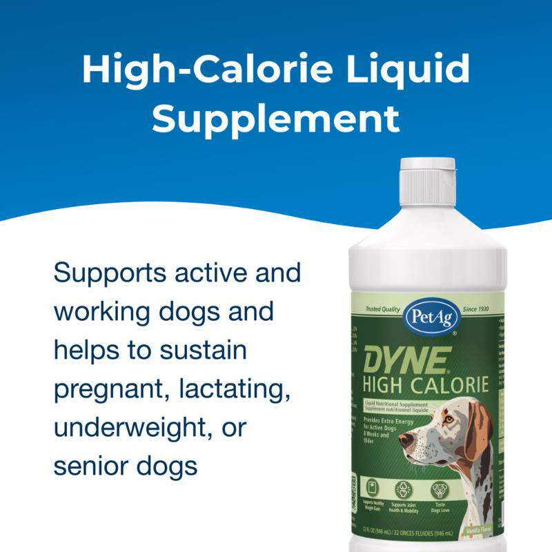 PetAg Dyne High Calorie Liquid Nutritional Supplement for Dogs & Puppies