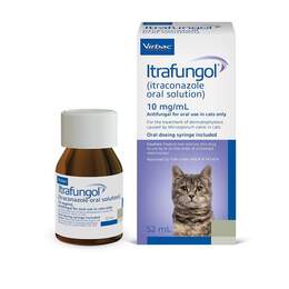 Itrafungol (Itraconazole) Oral Solution for Cats 10 mg/ml, 52 ml