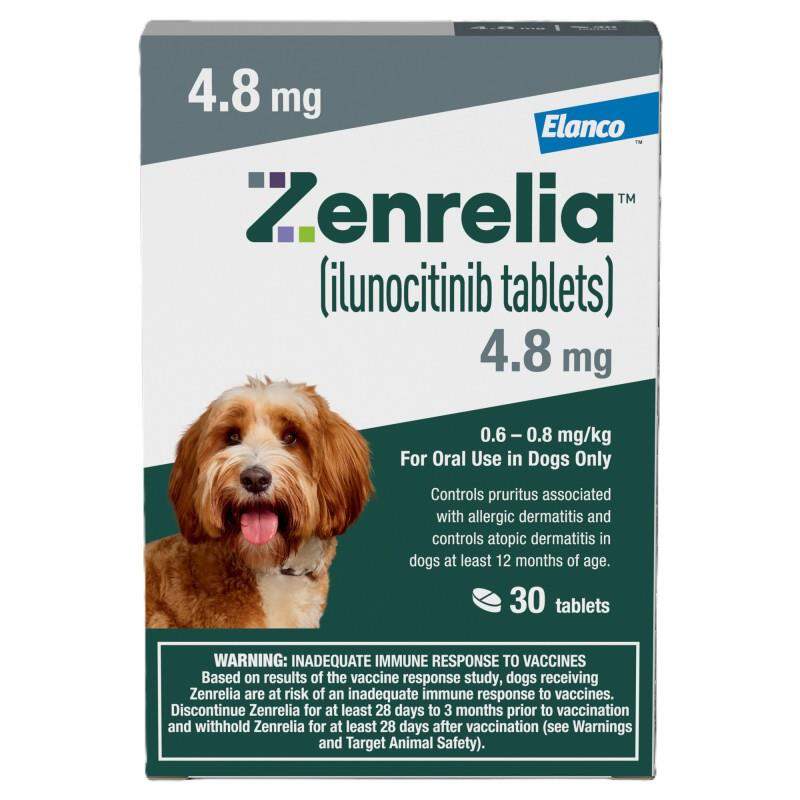 Zenrelia (ilunocitinib) Tablets for Dogs