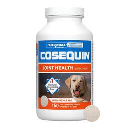 Cosequin Maximum Strength Plus MSM & HA for Dogs, 150 Chew Tabs