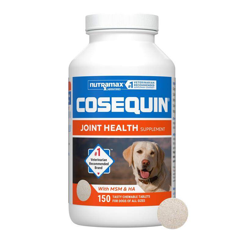 Cosequin Maximum Strength Plus MSM & HA for Dogs, 150 Chew Tabs