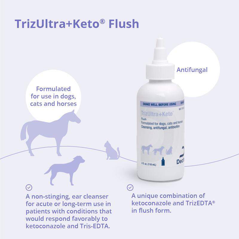 TrizULTRA with Keto Otic Flush