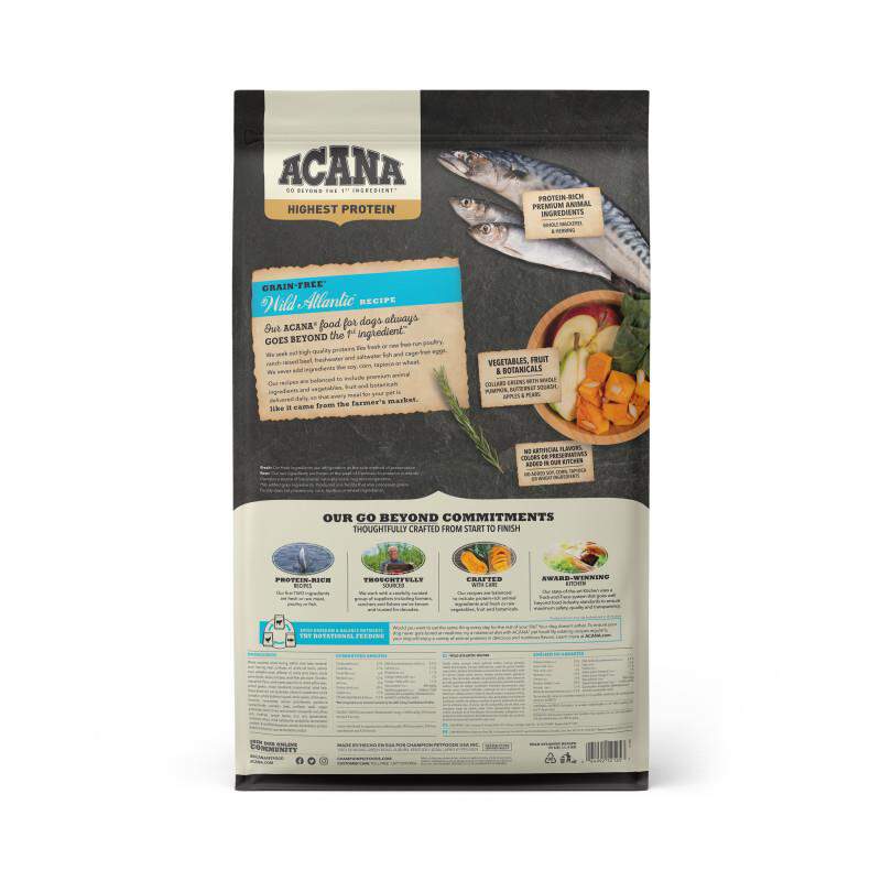 Acana Regionals Wild Atlantic Dry Dog Food, 25 lbs