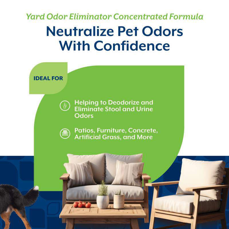 NaturVet Yard Odor Eliminator, 32 oz Spray
