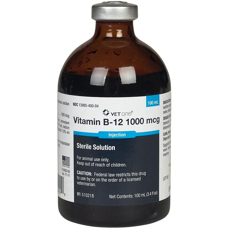 Vitamin B-12 1000 mcg/ml, 100 ml