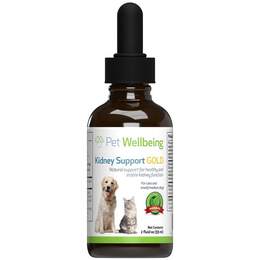 Pet Wellbeing Kidney Support Gold for Dogs