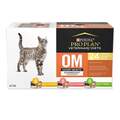 Purina Pro Plan Veterinary Diets OM Overweight Management Savory Selects Wet Cat Food Variety Pack, 24 x 5.5 oz cans