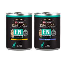 Purina Pro Plan Veterinary Diets EN Gastroenteric Savory Selects with Chicken + Lamb in Gravy Wet Dog Food Variety Pack, 12 x 13.2 oz cans
