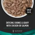 Purina Pro Plan Veterinary Diets EN Gastroenteric Savory Selects with Salmon and Chicken Variety Pack Wet Cat Food, 24 x 5.5 oz cans