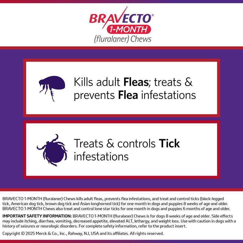 Bravecto 1-Month Chews