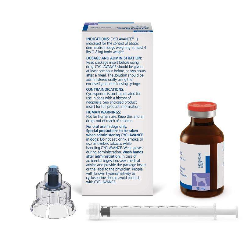 Cyclavance (Cyclosporine Oral Solution) 100 mg/ml for Dogs