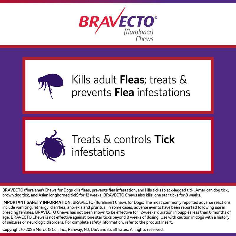Bravecto Chews for Dogs