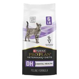 Purina Pro Plan Veterinary Diets DH Dental Health Formula Adult Dry Cat Food, 6 lbs