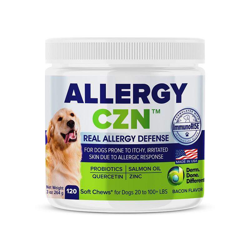 Allergy CZN Supplement for Dogs, 120 Soft Chews