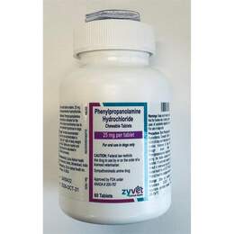 Phenylpropanolamine Hydrochloride Chewable Tablets for Dogs