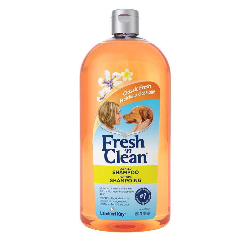 PetAg Fresh 'n Clean Scented Shampoo for Dogs Classic Fresh Scent 32 Oz