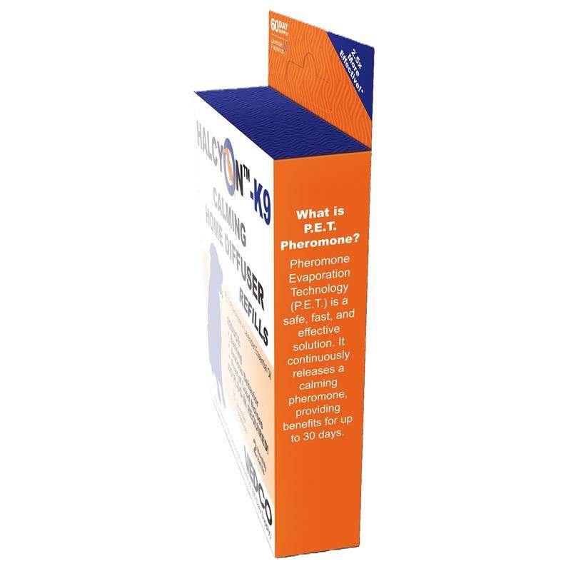 HALCYON-K9 Calming Home Diffuser Refills for Dogs, 2 pack