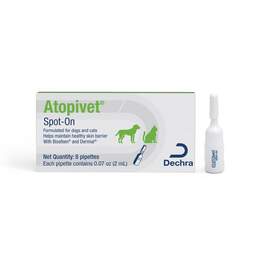 Atopivet Spot-On for Dogs and Cats, 8 pipettes