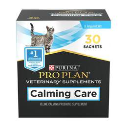 Purina Pro Plan Veterinary Supplements Calming Care Powder Supplement for Cats, 30 sachets box