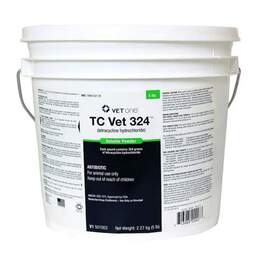 VetOne TC Vet 324 (Tetracycline Hydrochloride) Soluble Powder for Livestock, 5 lbs