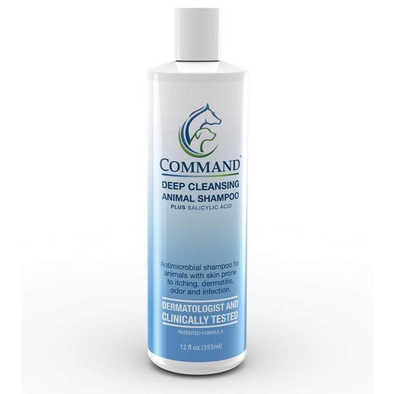 Command Deep Cleansing Animal Shampoo Plus Salicylic Acid, 12 fl oz