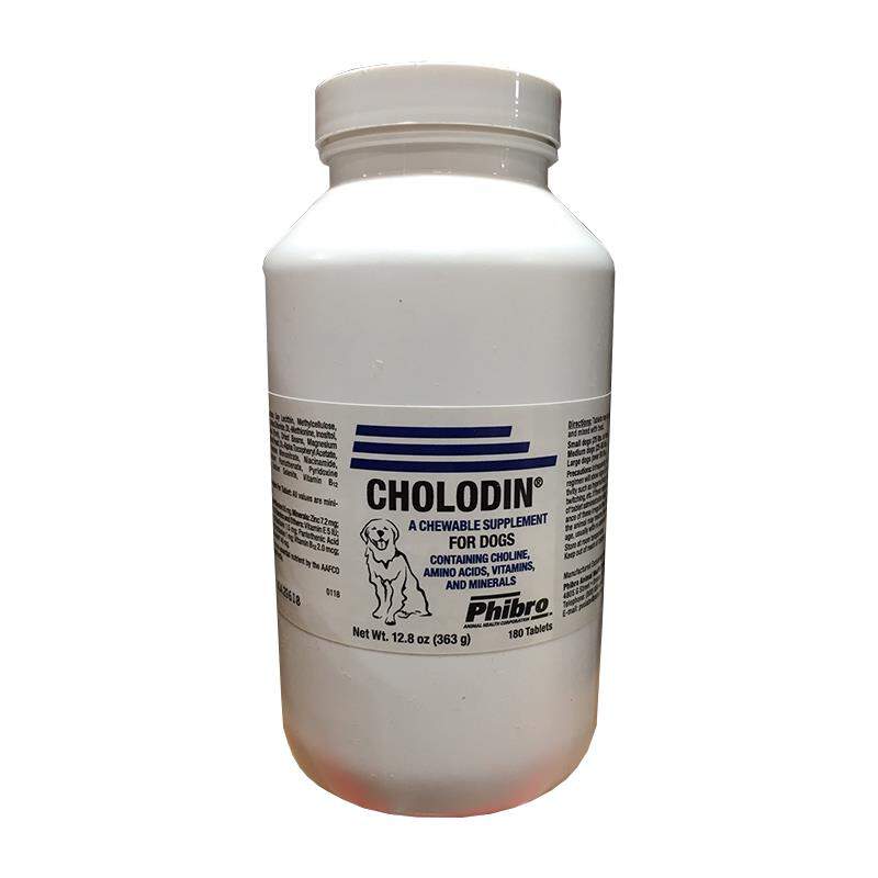 Cholodin Canine, 180 Chewable Tabs