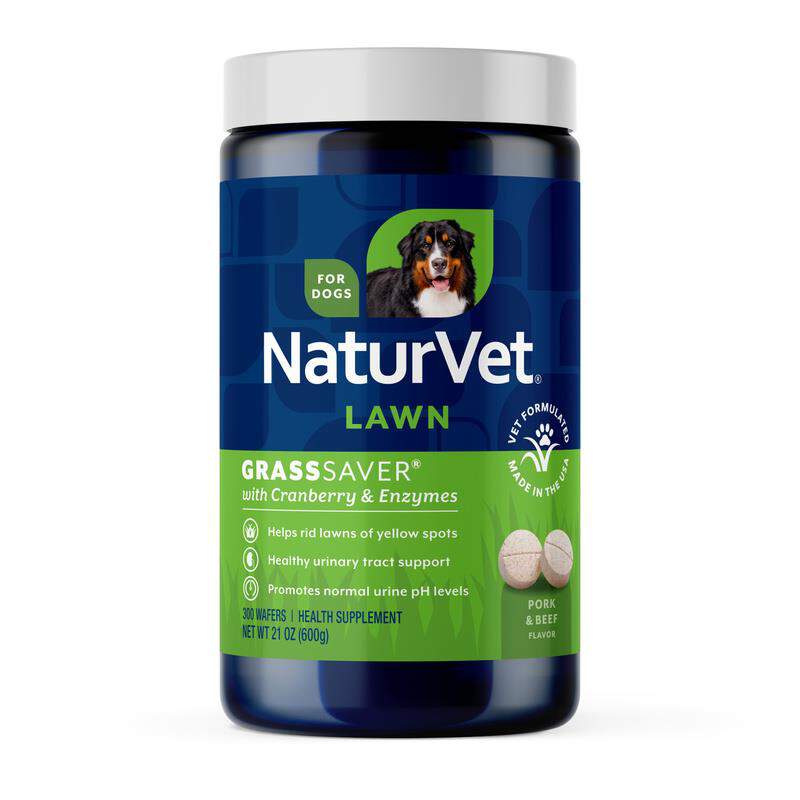 NaturVet GrassSaver, 300 Chewable Wafers