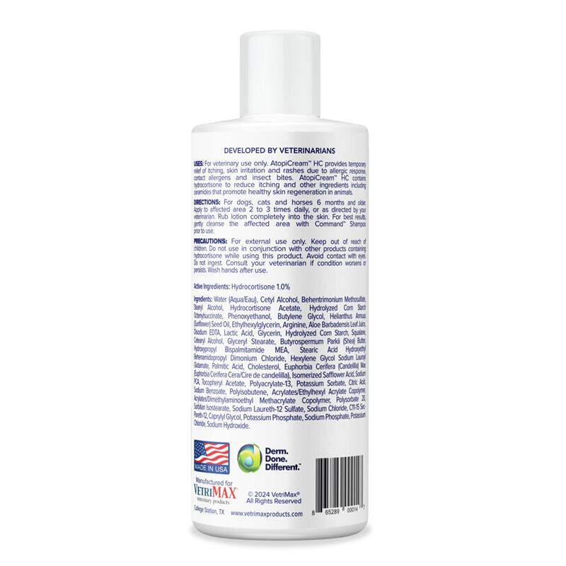 AtopiCream HC Leave on Conditioner for Animals, 8 oz