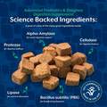 NaturVet Advanced Probiotics & Enzymes Plus Vet Strength PB6 Probiotic Soft Chews for Dogs