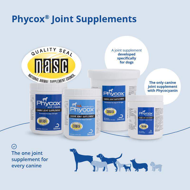 Phycox Max Small Bites Canine Joint Supplement, 120 ct
