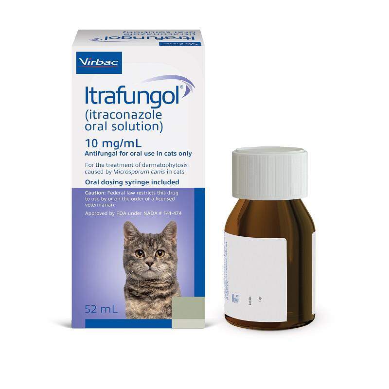 Itrafungol (Itraconazole) Oral Solution for Cats 10 mg/ml, 52 ml