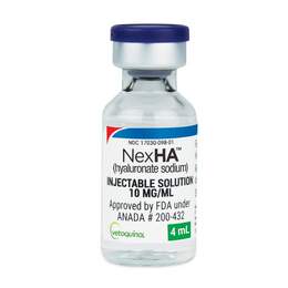 NexHA Hyaluronate Sodium for Horses, 10 mg/ml 4 ml Vial