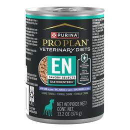Purina Pro Plan Veterinary Diets EN Gastroenteric Savory Selects with Lamb in Gravy Wet Dog Food, 12 x 13.2 oz cans
