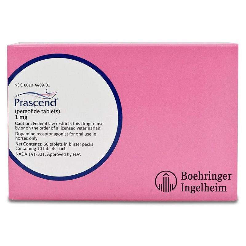 Prascend (pergolide tablets) for Horses 1 mg