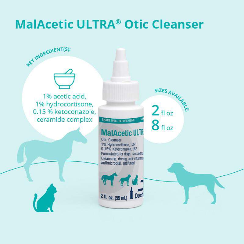 MalAcetic ULTRA Otic Cleanser