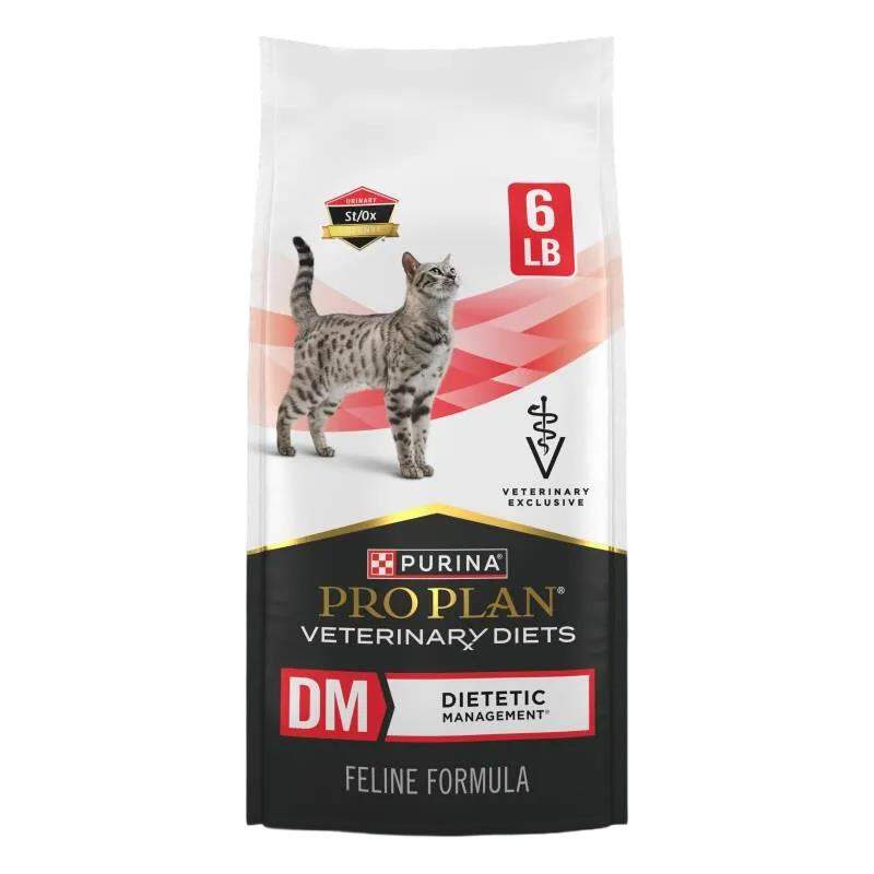 Purina Pro Plan Veterinary Diets DM Dietetic Management Formula Adult Dry Cat Food