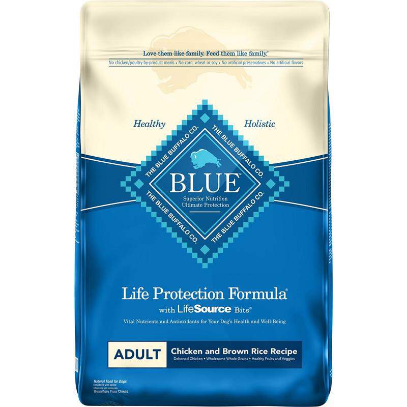 Blue Buffalo Life Protection Formula Chicken and Brown Rice Adult Dry Dog Food, 30 lbs