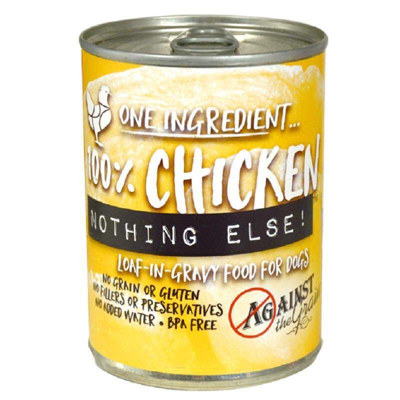 Against the Grain Nothing Else Grain Free One Ingredient 100% Chicken Canned Dog Food, 11-oz  case of 12