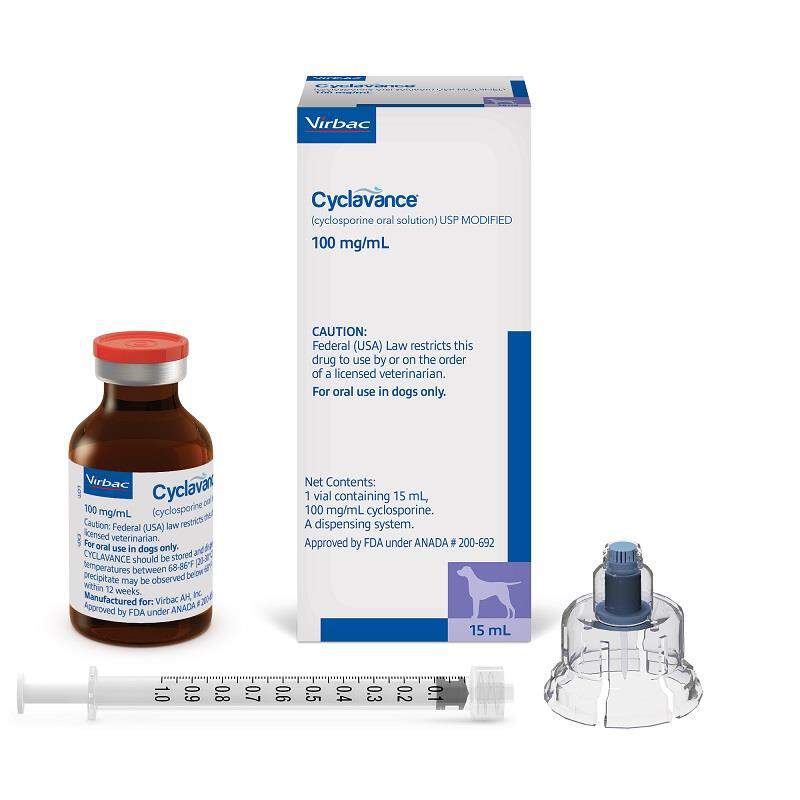Cyclavance (Cyclosporine Oral Solution) 100 mg/ml for Dogs