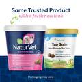 NaturVet Tear Stain Supplement Plus Lutein Soft Chews for Dogs and Cats