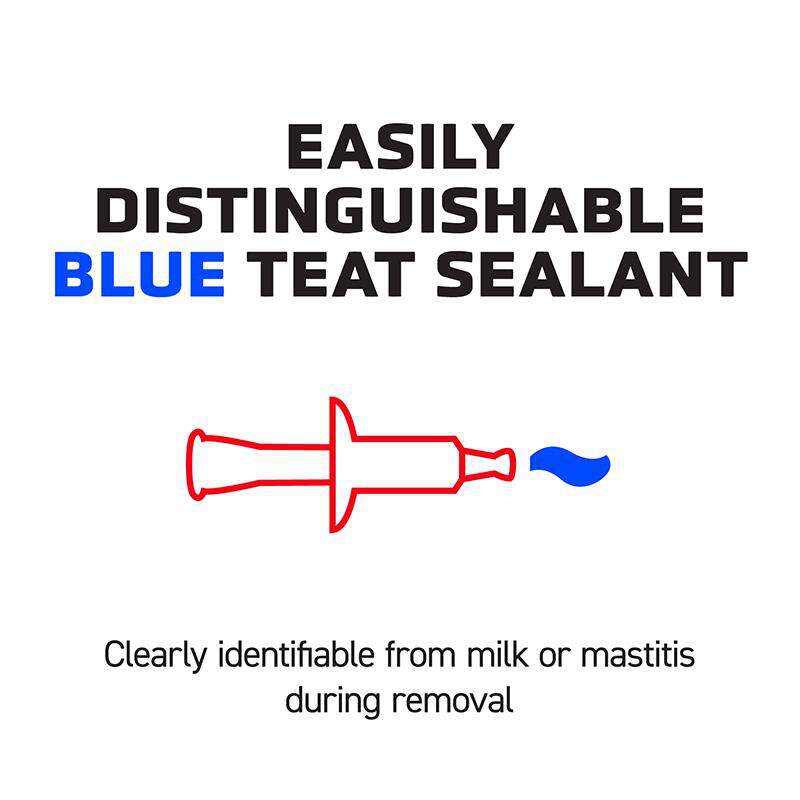 Lockout Teat Sealant for Dairy Cattle, 4 gm syringe x 144 ct pail