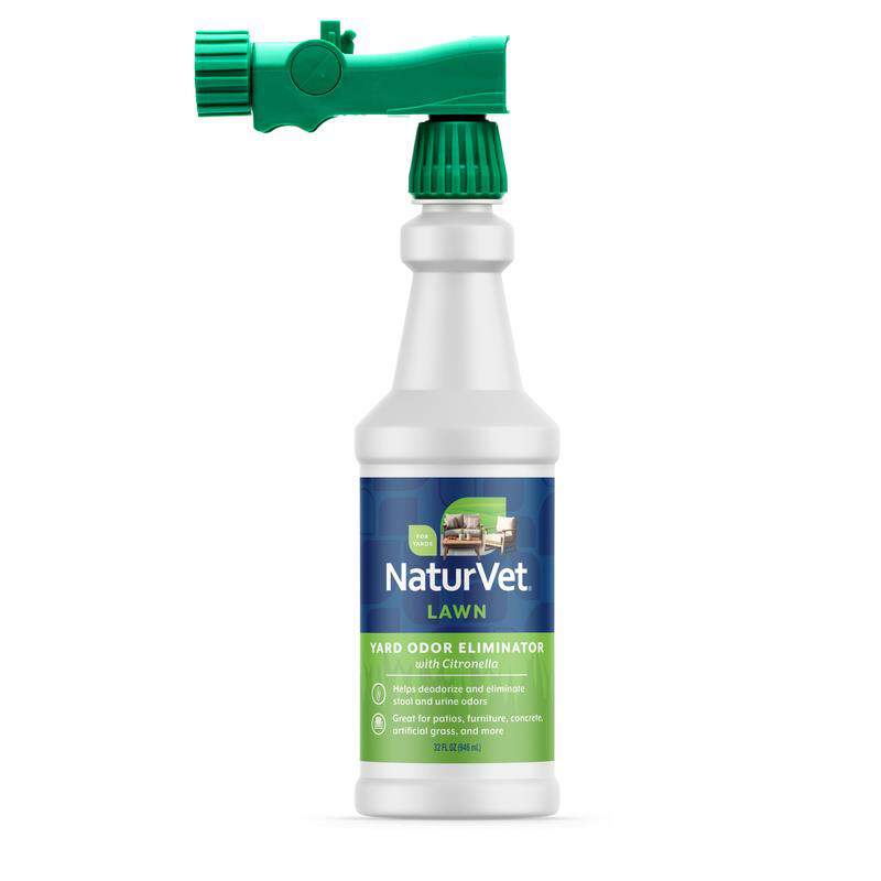 NaturVet Yard Odor Eliminator Plus with Citronella, 32 oz
