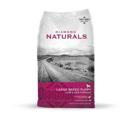 Diamond Naturals Large Breed Lamb & Rice Formula Puppy Dry Food, 40 lb