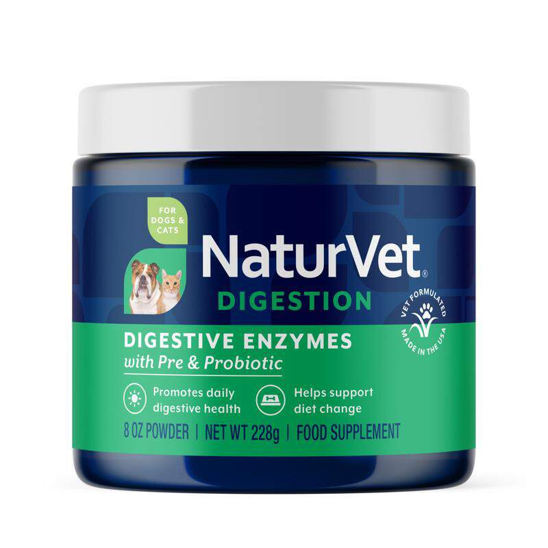 NaturVet Digestive Enzymes Powder