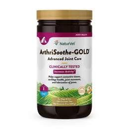 NaturVet ArthriSoothe-GOLD Level 3 Chew Tabs